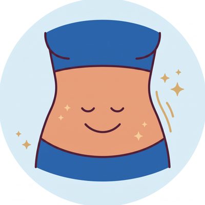 Calm tummy icon