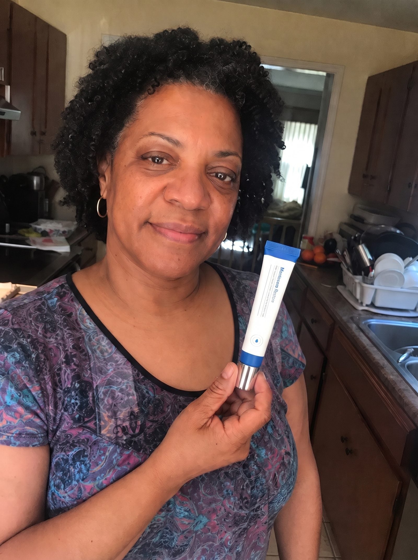 Latoya with her Restore