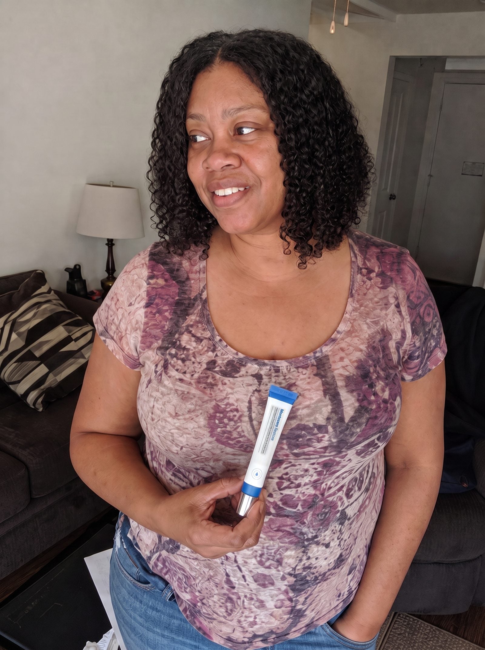 Shanice with her Restore